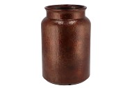LAUSANNE COPPER MILK CART 18X27CM