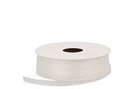 LINT ORGANZA 00 WHITE 50MX7MM