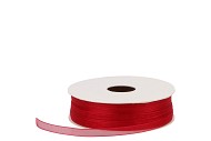 LINT ORGANZA 21 WARM RED 50MX7MM