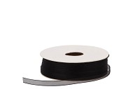 RIBBON ORGANZA 85 BLACK 50MX7MM