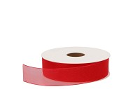 LINT ORGANZA 20 RED 50MX25MM