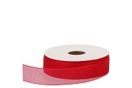 LINT ORGANZA 21 WARM RED 50MX25MM