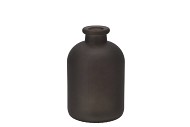 DRY GLASS BLACK MAT BOTTLE 11X17CM
