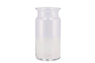 GLAS MELKBUS VAAS HEAVY 10X20CM