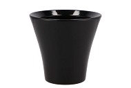 BERLIJN BLACK SHINE ORCHIDEE POT 16X15CM