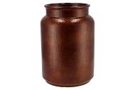 LAUSANNE COPPER MILK CART 21X30CM
