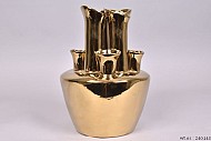 TUBA VAAS SHINY GOLD 22X22X30CM