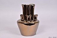 TUBA VAAS SHINY BRONZE 18X18X24CM