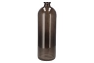 DRY GLASS BLACK CLEAR BOTTLE 14X41CM