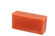 KAARS GRANDE TERRA RECHTHOEK 24,5X7,5X13CM
