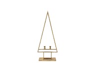 DHAKA GOUD KANDELAAR BOOM 30X8X69CM