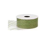 LINT FLOW RIBBON 65 GROEN 25MX40MM