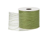 LINT FLOW RIBBON 65 GROEN 20MX80MM