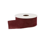 LINT CORDULUXE 25 BORDEAUX 10MX40MM