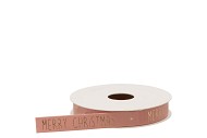 LINT VELVET CHRISTMAS 12 ROZE 5MX15MM