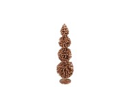 SPARKLE ROSE GOLD TREE BALL 13X45CM
