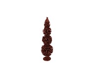 SPARKLE BRONZE TREE BALL 13X45CM