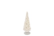 SPARKLE WHITE TREE 18X30CM