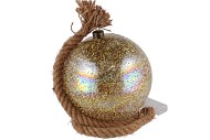LED TOUW MERCURY PEARL AMBER GLITTER 20X20X100CM