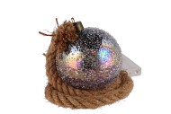 LED TOUW MERCURY PEARL GREY GLITTER 12X12X100CM