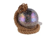 LED TOUW MERCURY PEARL GREY GLITTER 15X15X100CM