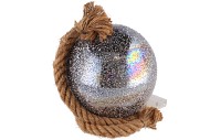 LED TOUW MERCURY PEARL GREY GLITTER 20X20X100CM
