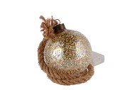 LED TOUW MERCURY PEARL AMBER GLITTER 12X12X100CM
