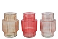 KARAKUM PINK GLASS ASS P/1 20X31CM