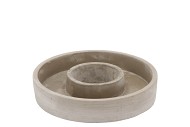 CONCRETE RING GREY 20X4CM