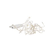 XMAS LIGHT BUTTON CELL 30LED 300CM