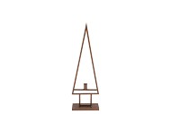 DHAKA BRONS KANDELAAR BOOM 21X8X59CM