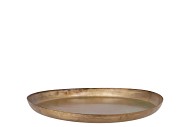 DOBRA OUD GROEN BORD METAAL 38X2,5CM