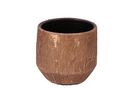 DUBAI BRUSHED COPPER POT 14X13CM NM