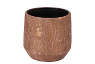 DUBAI BRUSHED COPPER POT 20X18CM NM