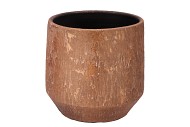 DUBAI BRUSHED COPPER POT 24X22CM NM