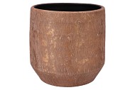 DUBAI BRUSHED COPPER POT 36X32CM NM
