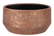 DUBAI BRUSHED COPPER SCHAAL 28X14CM NM