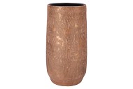DUBAI BRUSHED COPPER VAAS 22X40CM NM
