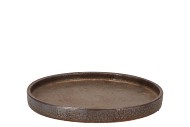 ST TROPEZ BRONZE PLATE 25X2,5CM