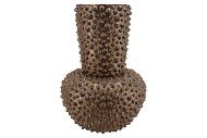 DJEDDA VASE DOTS BRONZE 35,5X49CM