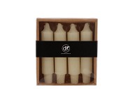 CANDLE CROWN XL IVOOR PER 4 3X15CM NM