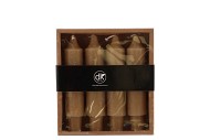 CANDLE CROWN XL NEW OKER PER 4 3X15CM NM