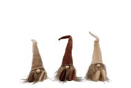 GNOME CORDUROY NATUREL ASS PER 1 7X29CM