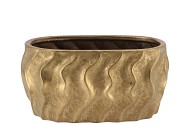 KARBALA GOLD POT OVAL 23X15X11,5CM