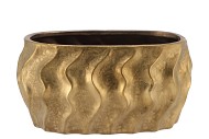 KARBALA GOLD POT OVAL 27,5X18X14,5CM