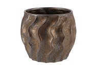 KARBALA BRONZE POT 21,5X17,5CM