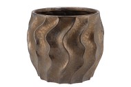 KARBALA BRONZE POT 23X19CM