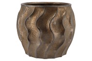 KARBALA BRONZE POT 26,5X23CM