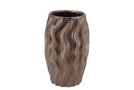 KARBALA BRONZE VASE 16X24,5CM
