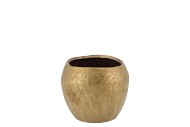 AMARAH GOLD POT SPHERE SHADED 10X8,5CM